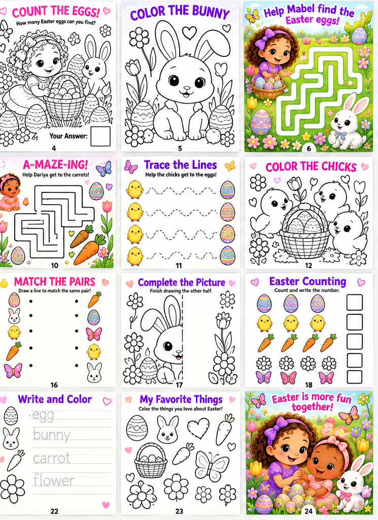 Mabel & Dariya Easter Edition